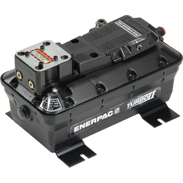 Enerpac - Power Hydraulic Pumps & Jacks Type: Air-Hydraulic Pressure Rating (psi): 10000 - Benchmark Tooling