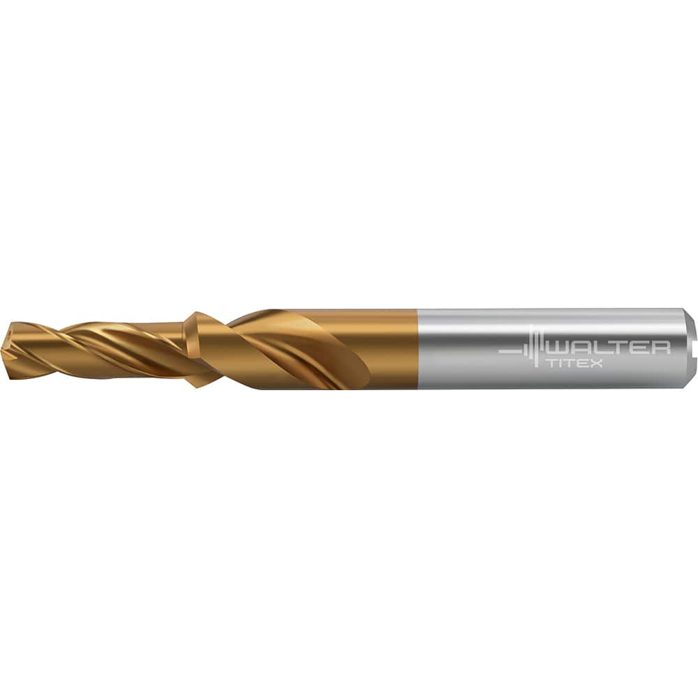 10.2mm Minor 14mm Major 30mm Step Length 140° High Performance Solid Carbide Subland Step Drill Bit AlTiN & TiSiAlCrN Finish, 60mm Flute Length, 107mm OAL, Series DC260-03