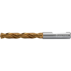 Jobber Length Drill Bit: 0.1299″ Dia, 140 °, Solid Carbide TiSiAlCrN, AlTiN Finish, 2.598″ OAL, Right Hand Cut, Whistle Notch Shank, Series DC160-05-F0