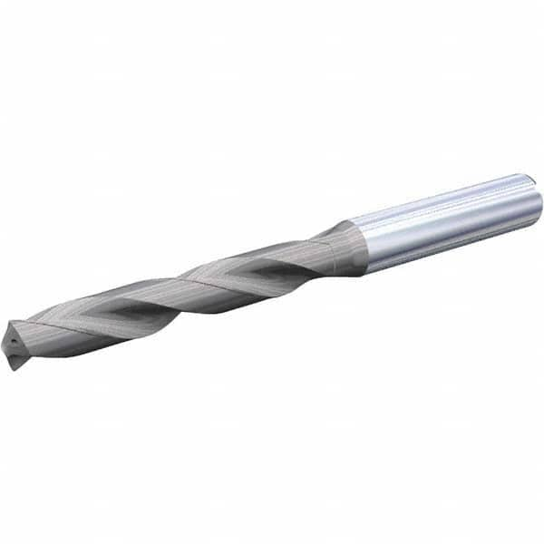 Screw Machine Length Drill Bit: 0.2323″ Dia, 140 °, Solid Carbide AlTiN & TiN Finish, Right Hand Cut, Spiral Flute, Straight-Cylindrical Shank, Series HPX