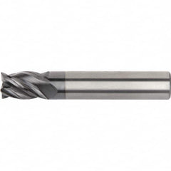 Kennametal - 16mm Diam 4 Flute Solid Carbide 0.35mm Chamfer Width Corner Chamfer End Mill - Benchmark Tooling