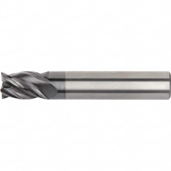 Kennametal - 16mm Diam 4 Flute Solid Carbide 0.35mm Chamfer Width Corner Chamfer End Mill - Benchmark Tooling