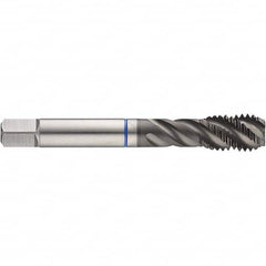 Spiral Flute Tap: #5-44, UNF, 3 Flute, Semi-Bottoming, 2BX Class of Fit, HSS-E, Slidur Finish Right Hand Flute, Right Hand Thread, H3 & H4, Series 4653