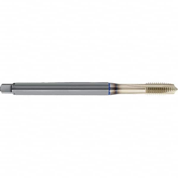 Spiral Point Tap: M5 x 0.8, Metric, 3 Flutes, Plug, 6HX, HSS-E, Sirius Finish 140 mm OAL, Right Hand, D4/D5 Series 4645