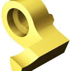 MB-09FB200-02-14R Grade 1025 CoroCut® MB Solid Carbide Head for Face Grooving - Benchmark Tooling