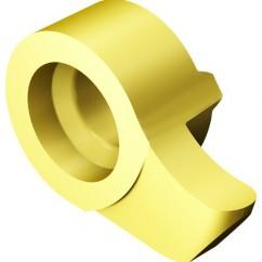 MB-07R120-06-10L Grade 1025 CoroCut® MB Solid Carbide Head for Profiling - Benchmark Tooling