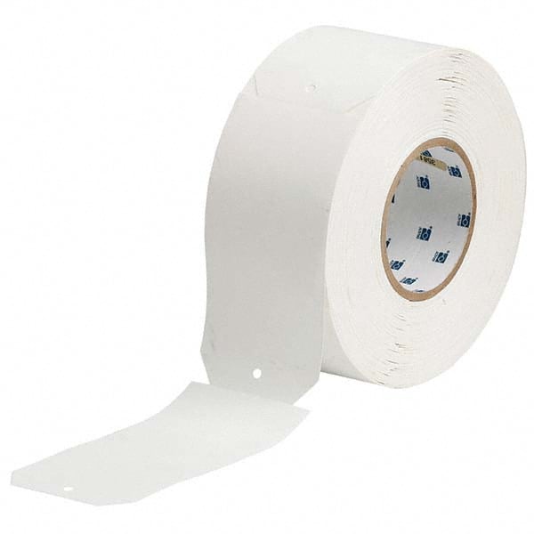 Brady - Labels, Ribbons & Tapes Type: Die-Cut Tags for Printers Color: White - Benchmark Tooling