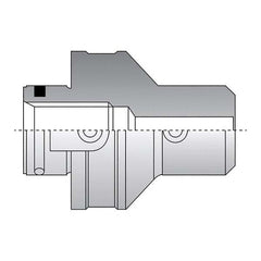 Allied Machine and Engineering - 35mm Diam Radial Clamp Cylindrical Shank Adapter Modular Reamer Body - Benchmark Tooling