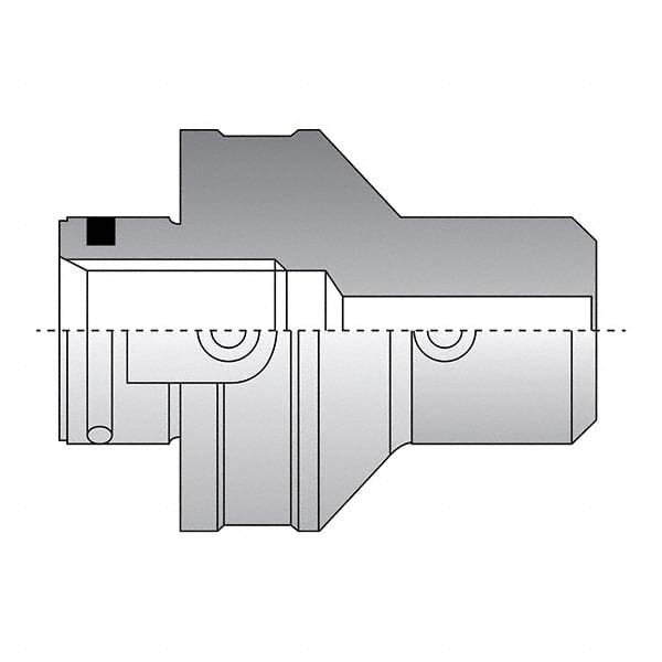 Allied Machine and Engineering - 65mm Diam Radial Clamp Cylindrical Shank Adapter Modular Reamer Body - Benchmark Tooling