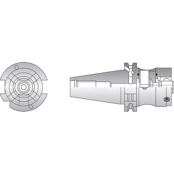 Allied Machine and Engineering - 63mm Diam Radial Clamp CAT50 Shank Modular Reamer Body - Benchmark Tooling