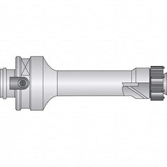 Axial Clamp Modular Shank Modular Reamer Body 50mm Shank Diam, 141.5″ OAL, Right Hand Cut