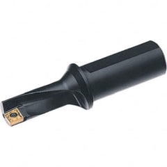 Allied Machine and Engineering - 27mm Max Drill Depth, 2.25xD, 12mm Diam, Indexable Insert Drill - Benchmark Tooling