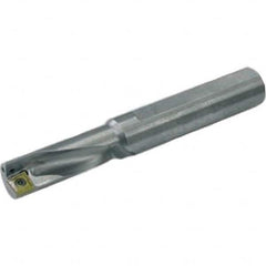 Allied Machine and Engineering - 24mm Max Drill Depth, 3xD, 8mm Diam, Indexable Insert Drill - Benchmark Tooling