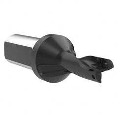 Allied Machine and Engineering - 0.984" Max Drill Depth, 2xD, 12.5mm Diam, Indexable Insert Drill - Benchmark Tooling