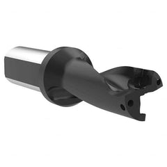 Allied Machine and Engineering - 1-3/4" Max Drill Depth, 2xD, 22.22mm Diam, Indexable Insert Drill - Benchmark Tooling