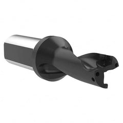 Allied Machine and Engineering - 1-1/2" Max Drill Depth, 2xD, 19.5mm Diam, Indexable Insert Drill - Benchmark Tooling