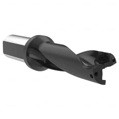 Allied Machine and Engineering - 2-5/8" Max Drill Depth, 3xD, 22.22mm Diam, Indexable Insert Drill - Benchmark Tooling