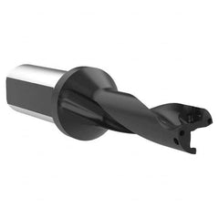 Allied Machine and Engineering - 1-7/8" Max Drill Depth, 3xD, 15.88mm Diam, Indexable Insert Drill - Benchmark Tooling