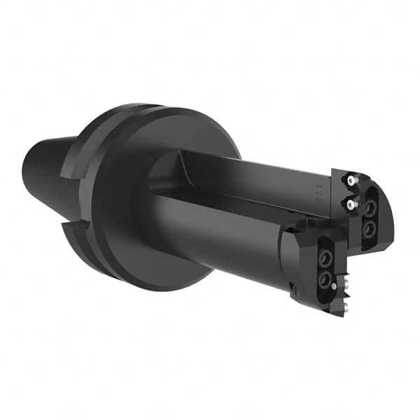 Allied Machine and Engineering - 118.5mm Max Drill Depth, 63.5mm Diam, Indexable Insert Drill - Benchmark Tooling