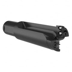Allied Machine and Engineering - 124mm Max Drill Depth, 2.2xD, 50.8mm Diam, Indexable Insert Drill - Benchmark Tooling