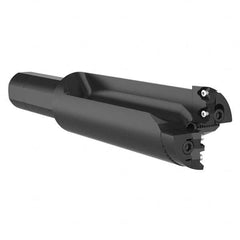 Allied Machine and Engineering - 5-3/8" Max Drill Depth, 2.2xD, 55.9mm Diam, Indexable Insert Drill - Benchmark Tooling