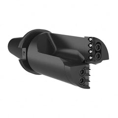 Allied Machine and Engineering - 3-15/16" Max Drill Depth, 1xD, 91.4mm Diam, Indexable Insert Drill - Benchmark Tooling