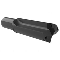 Allied Machine and Engineering - 2-1/2" to 3-1/2" Diam 6-49/64" Max Depth Straight Flute Spade Drill - Benchmark Tooling