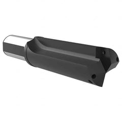 Allied Machine and Engineering - 76.22mm to 89.08mm Diam 172mm Max Depth Straight Flute Spade Drill - Benchmark Tooling