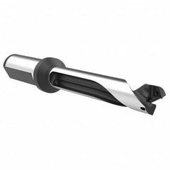 Allied Machine and Engineering - 16mm to 17mm Diam 7xD 118.9mm Max Depth Straight Flute Spade Drill - Benchmark Tooling