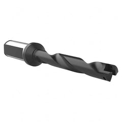 Allied Machine and Engineering - 12.98mm to 17.65mm Diam 89mm Max Depth Helical Flute Spade Drill - Benchmark Tooling