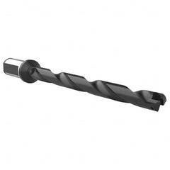 Allied Machine and Engineering - 17.53mm to 24.38mm Diam 219mm Max Depth Helical Flute Spade Drill - Benchmark Tooling