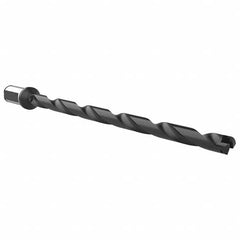 Allied Machine and Engineering - 17.53mm to 24.38mm Diam 365mm Max Depth Helical Flute Spade Drill - Benchmark Tooling