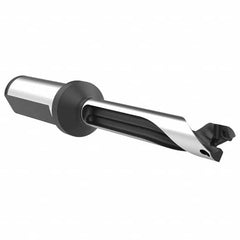 Allied Machine and Engineering - 12mm to 13mm Diam 5xD 65mm Max Depth Straight Flute Spade Drill - Benchmark Tooling