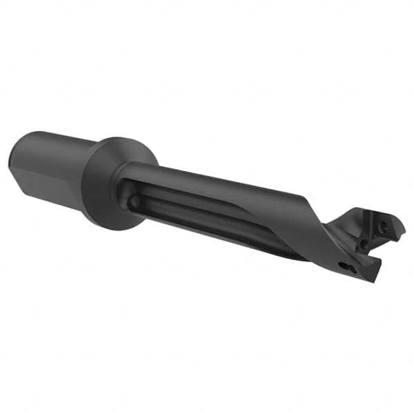 Allied Machine and Engineering - 0.7087" to 0.7873" Diam 5xD 3-15/16" Max Depth Straight Flute Spade Drill - Benchmark Tooling