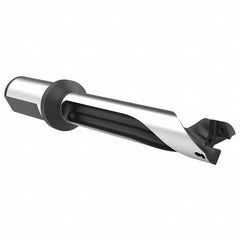 Allied Machine and Engineering - 20mm to 22mm Diam 3xD 66mm Max Depth Straight Flute Spade Drill - Benchmark Tooling