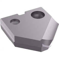 Allied Machine and Engineering - 13mm Diam 90° Seat Size 0 Spade Drill Insert - Benchmark Tooling