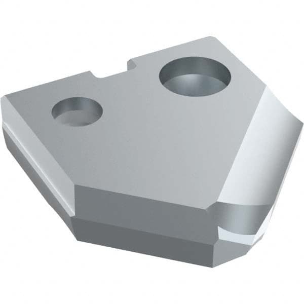 Allied Machine and Engineering - 41/64" Diam 90° Seat Size 0 Spade Drill Insert - Benchmark Tooling