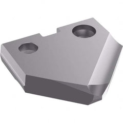 Allied Machine and Engineering - 1-3/64" Diam 90° Seat Size 2 Spade Drill Insert - Benchmark Tooling