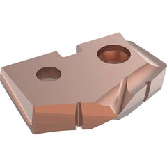 Allied Machine and Engineering - 21.43mm Diam 132° Seat Size 1 Spade Drill Insert - Benchmark Tooling