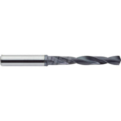 Jobber Length Drill Bit: 0.5945″ Dia, 140 °, Solid Carbide ALtima Finish, Right Hand Cut, Helical Flute, Straight-Cylindrical Shank, Series HPDCR