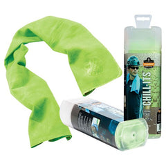 Chill-Its Cooling Towel Hi Viz Lime - Benchmark Tooling
