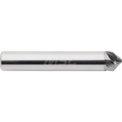 M.A. Ford - Chamfer Mills; Cutter Head Diameter (mm): 16.00 ; Included Angle A: 90 ; Chamfer Mill Material: Solid Carbide ; Chamfer Mill Finish/Coating: AlCrN ; Overall Length (mm): 92.00 ; Shank Diameter (mm): 16.00 - Exact Industrial Supply