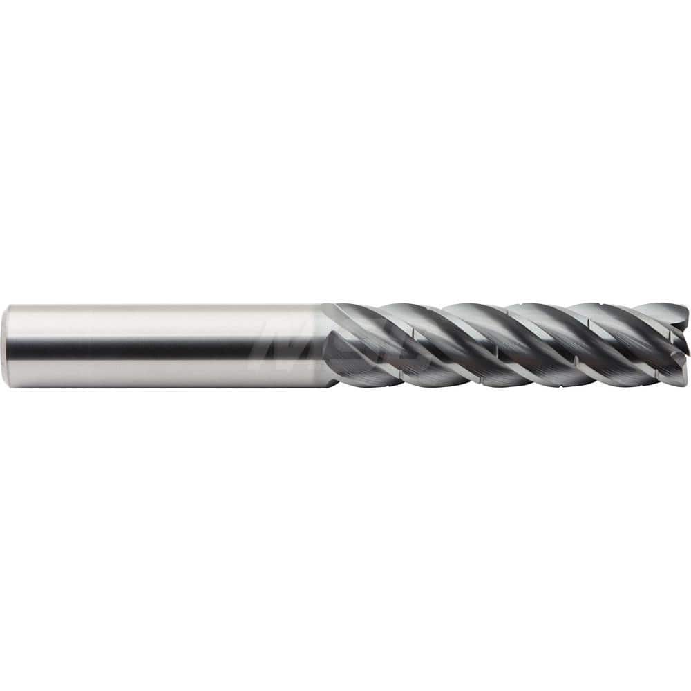 M.A. Ford - Corner Radius & Corner Chamfer End Mills; Mill Diameter (Inch): 1/2 ; Mill Diameter (Decimal Inch): 0.5000 ; End Type: Corner Radius ; Corner Radius (Inch): 0.015 ; Number of Flutes: 5 ; Material: Solid Carbide - Exact Industrial Supply
