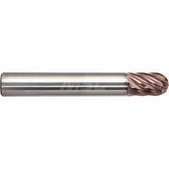 M.A. Ford - Ball End Mills; Mill Diameter (mm): 6.00 ; Mill Diameter (Decimal Inch): 0.2362 ; Number of Flutes: 6 ; Length of Cut (mm): 9.0000 ; Material: Solid Carbide ; Overall Length (mm): 101.0000 - Exact Industrial Supply