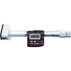 Mahr - Electronic Inside Micrometers; Minimum Measurement (Inch): 1 ; Minimum Measurement (mm): 25 ; Minimum Measurement (Decimal Inch): 1 ; Maximum Measurement (Inch): 1.2 ; Maximum Measurement (Decimal Inch): 1.2 ; Maximum Measurement (mm): 30.00 - Exact Industrial Supply