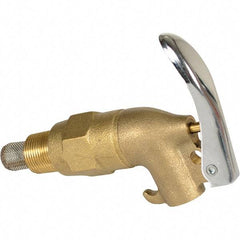 Vestil - 3/4" NPT Brass Adjustable Drum Faucet - 4" Long Extension - Benchmark Tooling