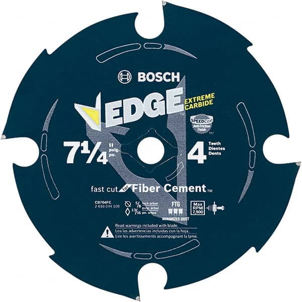 Bosch - Wet & Dry-Cut Saw Blades Blade Diameter (Inch): 7-1/4 Blade Material: Carbide-Tipped - Benchmark Tooling