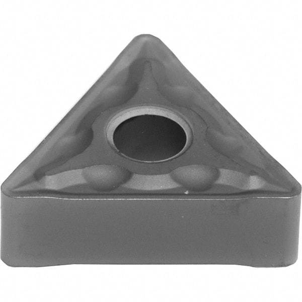 Sumitomo - TNMG433 EMU Grade AC5025S Carbide Turning Insert - TiAlSiN Finish, 60° Triangle, 1/2" Inscr Circle, 3/16" Thick, 0.0469" Corner Radius - Benchmark Tooling