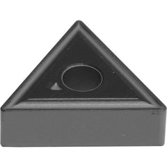 Sumitomo - TNMG331 EEX Grade AC5025S Carbide Turning Insert - TiAlSiN Finish, 60° Triangle, 3/8" Inscr Circle, 3/16" Thick, 0.0156" Corner Radius - Benchmark Tooling