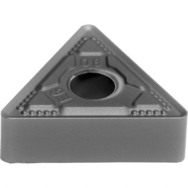 Sumitomo - TNMG331 EEG Grade AC5025S Carbide Turning Insert - TiAlSiN Finish, 60° Triangle, 3/8" Inscr Circle, 3/16" Thick, 0.0156" Corner Radius - Benchmark Tooling